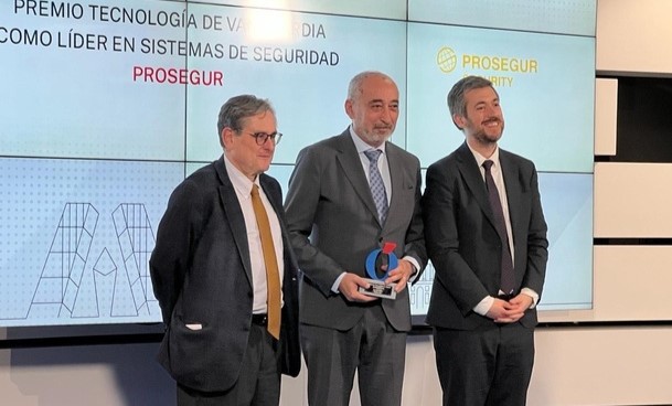 Prosegur, galardonada con el Premio Tecnología de Vanguardia por su liderazgo en Sistemas de Seguridad 